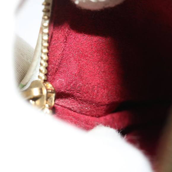 LOUIS VUITTON Monogram Multicolor Pochette MM Pouch White M60028 LV Auth 35181 - Picture 12 of 16